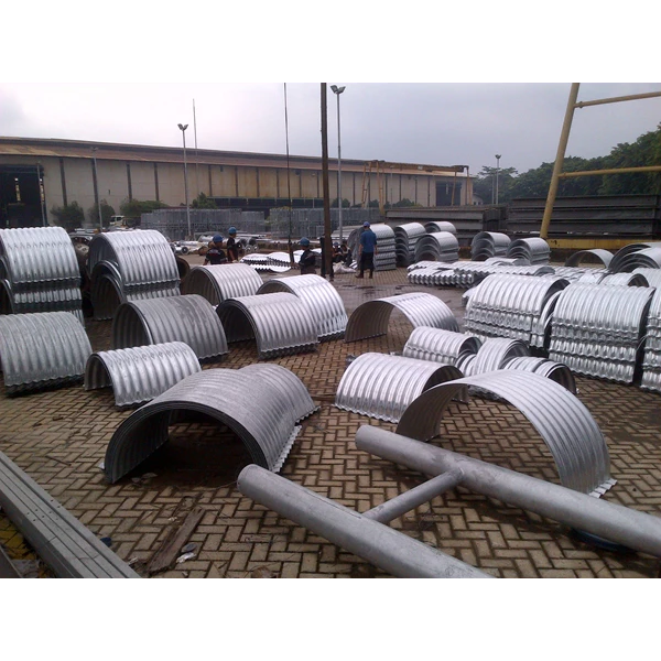 Corrugated steel pipe/Pipa armco galvanized
