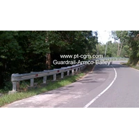 Pagar Pembatas Jalan Raya/Guardrail Type B Tebal 4.5mm