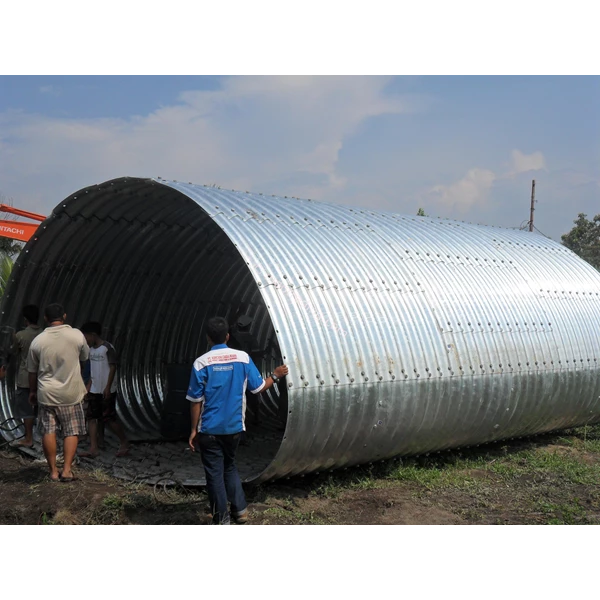 Corrugated Steel Pipe Multi Plate Pipe Arches