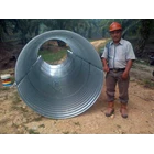 Culverts Corrugated Steel Pipe type Nestable Flange 4