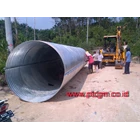 Culverts Corrugated Steel Pipe type Nestable Flange 3