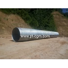 Corrugated Steel Pipe type Nestable Flange E-100 1