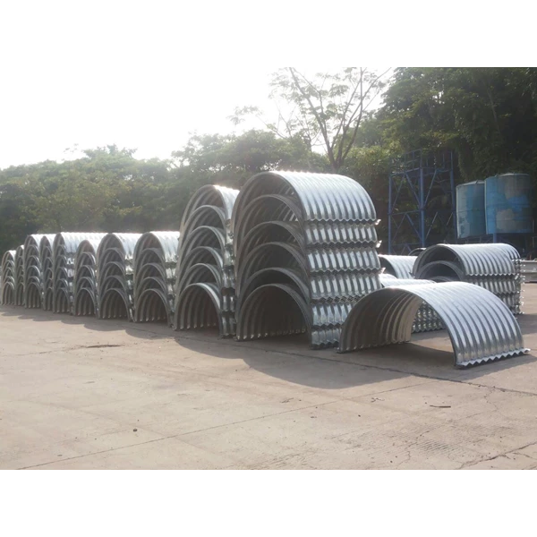 Pipe Culverts Corrugated Steel Armco
