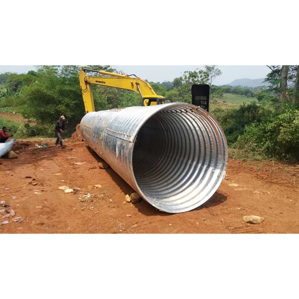 Pipe Culverts Armco Corrugated steel